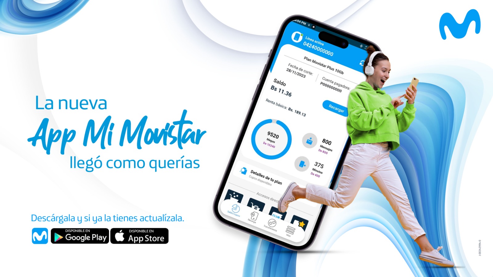 Nueva versión de la App Mi Movistar ya está disponible para iOS y Android
